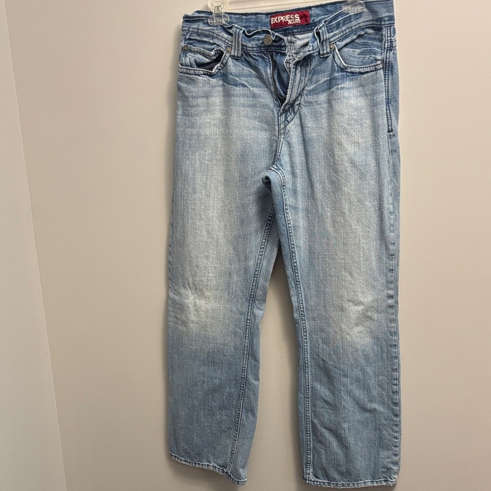 Express Men's Light Blue Jeans